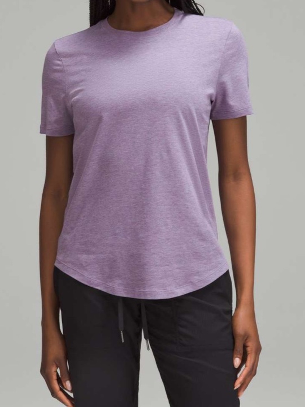 Lululemon Love Crewneck T-Shirt
Heathered Purple Ash size 2